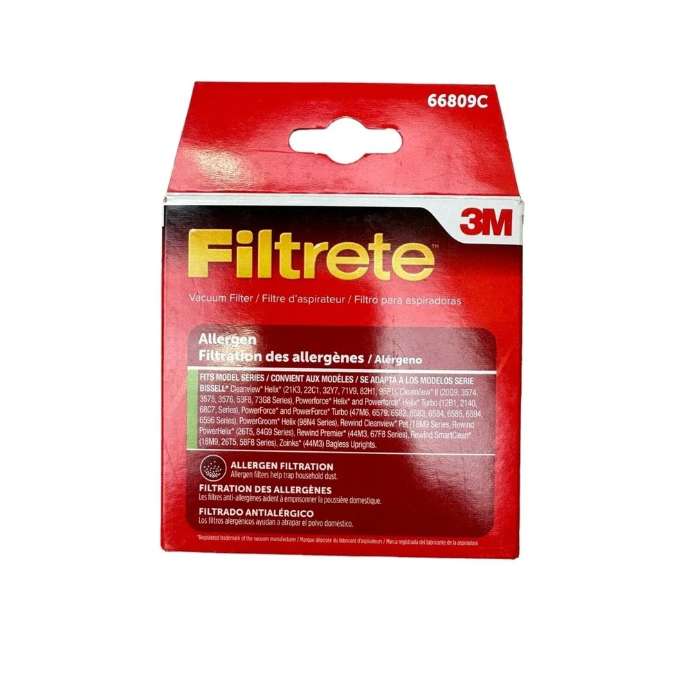1 FILTRETE VACUUM FILTER‎ BISSELL 9,10,12,16 & 6046 66809C
